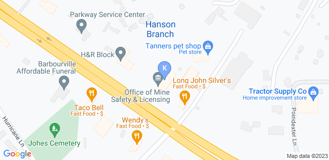 Map to Knox Fitness